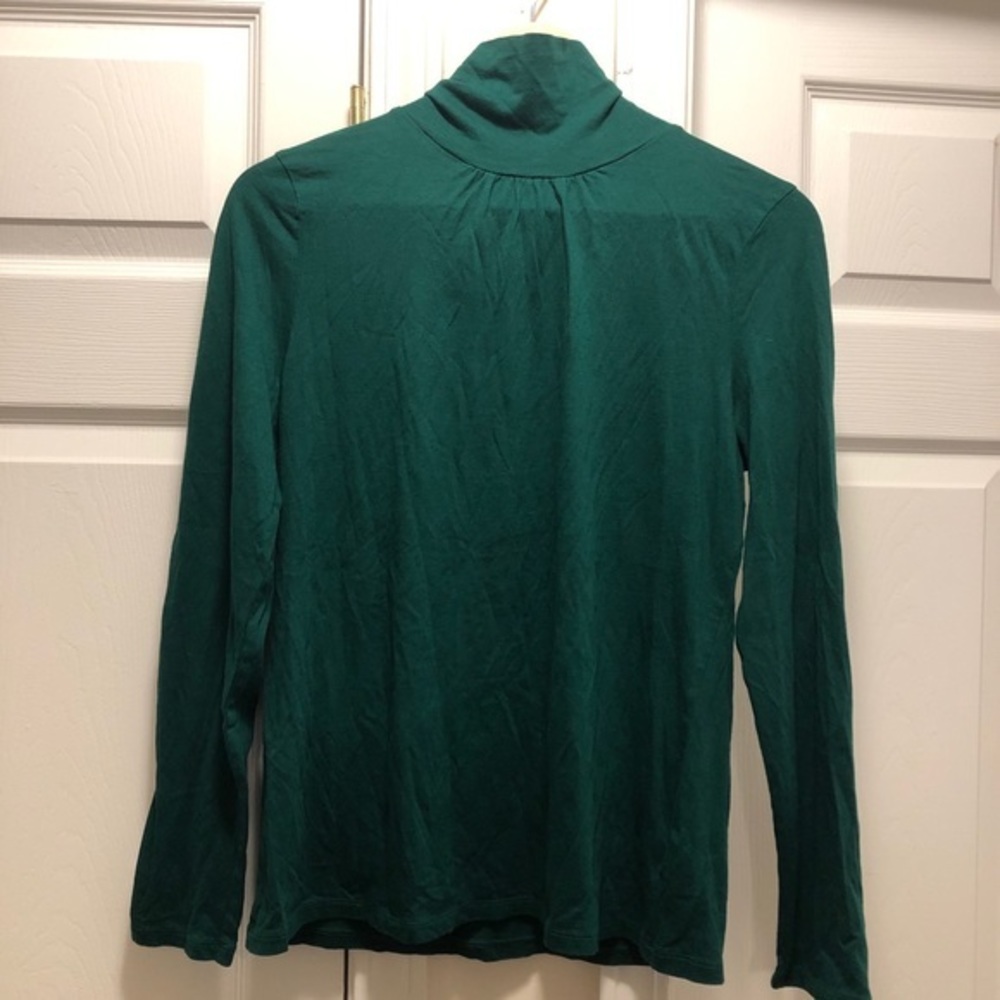 Talbots Long Sleeve Mock Neck Shirt